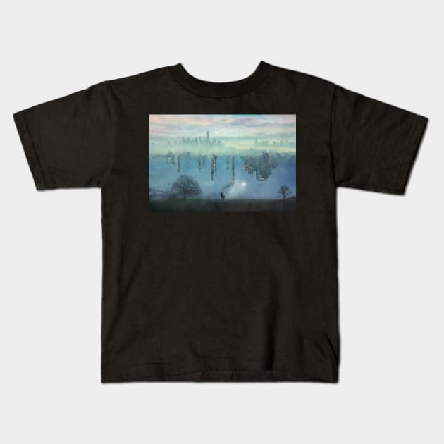 Reflection Kids T-Shirt by AhmedEmad